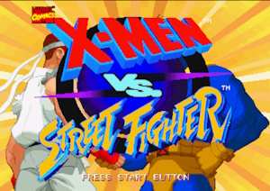 X-Men vs Street Fighter